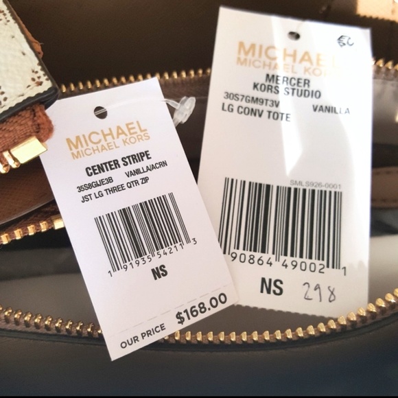 NWT Michael Kors Mercer & Wallet - Picture 7 of 8